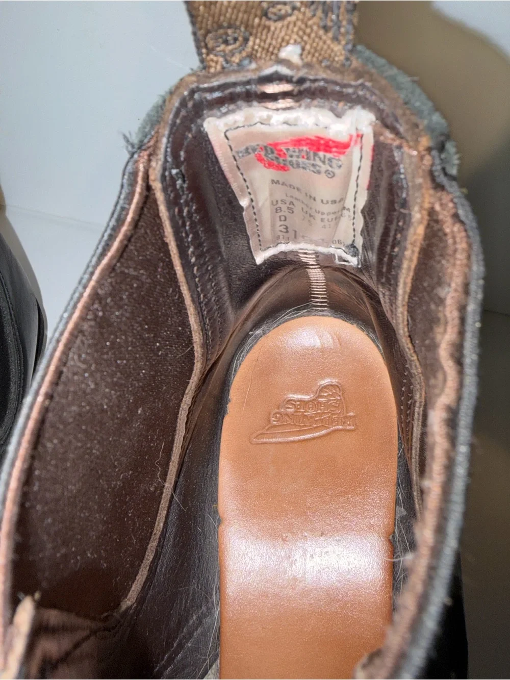 RED WING 3194 Heritage Classic Chelsea Boots 8.5D